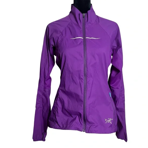 Arc’teryx Purple Women’s Marathon Running Jacket — Size Small - Picture 1 of 16